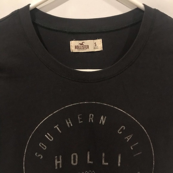 Hollister Short Sleeve Tops Tees Shirt Gray Small - Picture 3 of 8